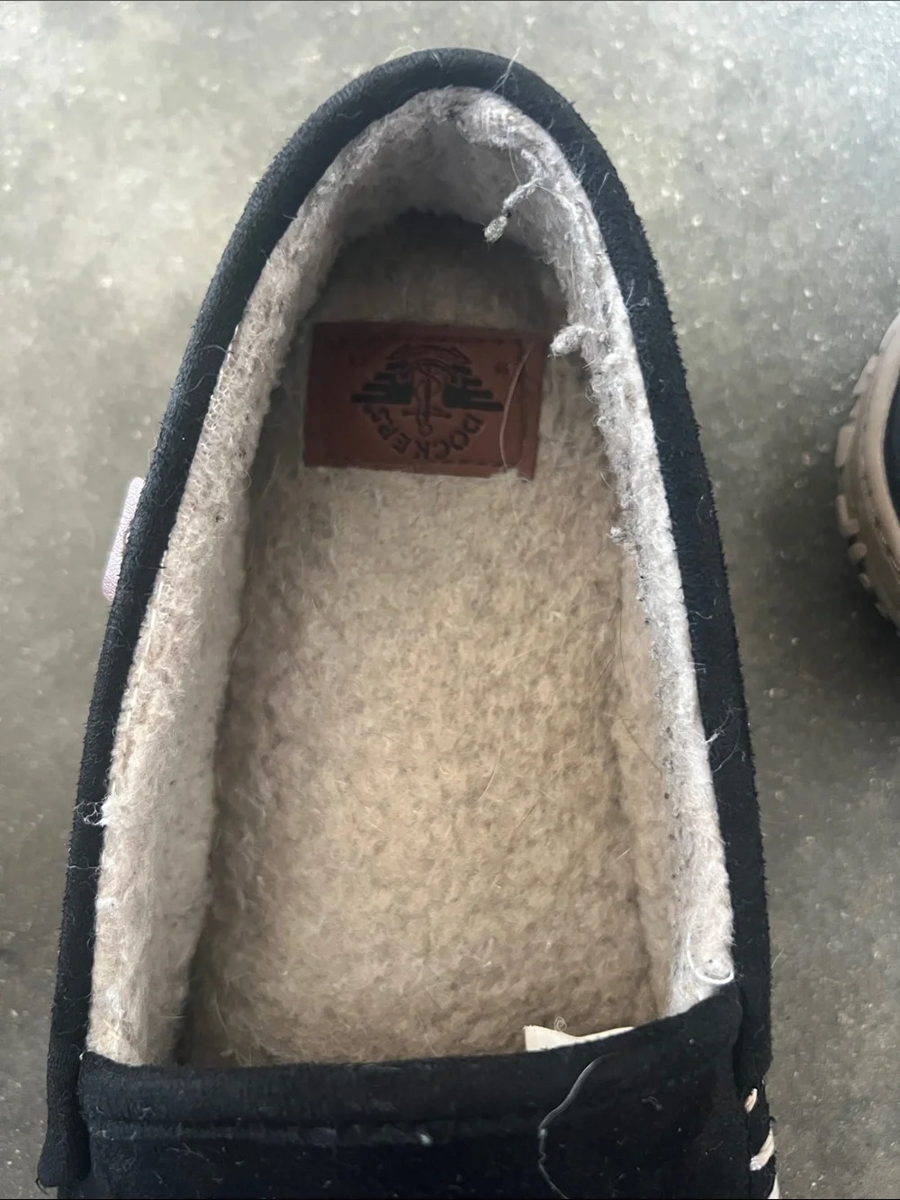 Dockers Slip-On Treaded Sole Shoe Fleece Line 9/10 L